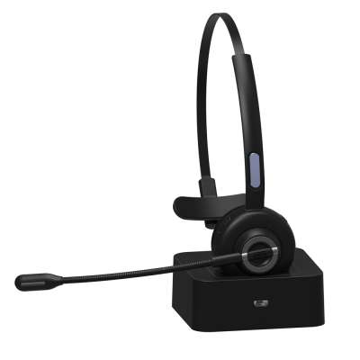 2019 New Best Seller Bluetooth 4.1 Wireless Mono Headphone Stereo Bluetooth Headset with Magnetic Charging Base